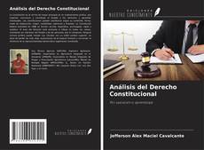 Capa do livro de Análisis del Derecho Constitucional 
