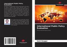 Copertina di International Public Policy Evaluation