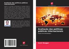 Avaliação das políticas públicas internacionais的封面