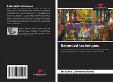 Bookcover of Extended techniques