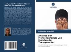 Analyse der Menschenrechte von Mädchen im Teenageralter kitap kapağı