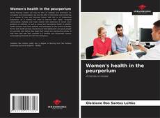 Couverture de Women's health in the peurperium