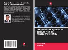 Buchcover von Propriedades ópticas da película fina de nanocunhas batio3