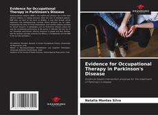 Portada del libro de Evidence for Occupational Therapy in Parkinson's Disease