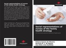 Capa do livro de Social representations of nurses of the family health strategy 