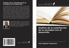 Couverture de Análisis de la contribución de la sociedad civil al desarrollo