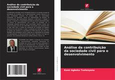 Análise da contribuição da sociedade civil para o desenvolvimento kitap kapağı