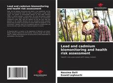 Capa do livro de Lead and cadmium biomonitoring and health risk assessment 
