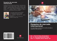 Capa do livro de Pesquisa de mercado internacional 