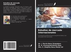 Copertina di Estudios de mercado internacionales