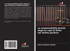 Copertina di La responsabilità penale degli ex capi di Stato nel diritto positivo