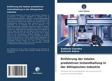 Einführung der totalen produktiven Instandhaltung in der äthiopischen Industrie的封面