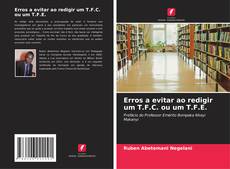 Couverture de Erros a evitar ao redigir um T.F.C. ou um T.F.E.