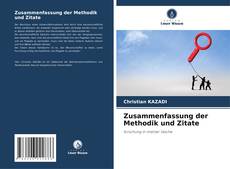 Zusammenfassung der Methodik und Zitate的封面