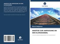 Copertina di ANSÄTZE ZUR ANPASSUNG AN DEN KLIMAWANDEL