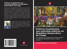 Capa do livro de Práticas fraudulentas nos contratos públicos na República Democrática do Congo 