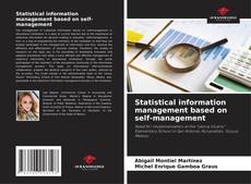 Buchcover von Statistical information management based on self-management