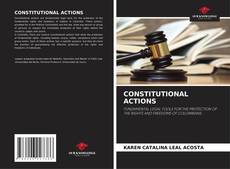 Capa do livro de CONSTITUTIONAL ACTIONS 