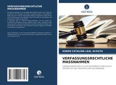 Buchcover von VERFASSUNGSRECHTLICHE MASSNAHMEN