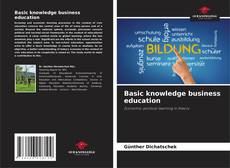 Portada del libro de Basic knowledge business education