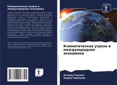 Buchcover von Климатическая угроза и международная экономика