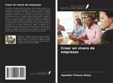 Buchcover von Crear un vivero de empresas