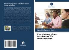 Copertina di Einrichtung eines Inkubators für Unternehmen