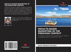 Обложка RESULTS-BASED BUDGETING IN THE PERUVIAN CONTEXT