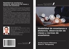 Capa do livro de Modalidad de enseñanza a distancia, observación de clases y normas de enseñanza 