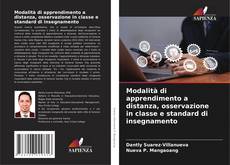 Copertina di Modalità di apprendimento a distanza, osservazione in classe e standard di insegnamento