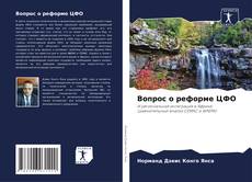 Вопрос о реформе ЦФО kitap kapağı