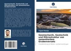 Copertina di Geomechanik, Geotechnik und Mikrostruktur von zementiertem Grubenversatz