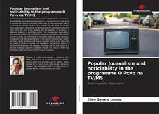 Portada del libro de Popular journalism and noticiability in the programme O Povo na TV/MS