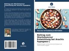 Beitrag zum Wachstum/zur Entwicklung bei Arachis hypogaea L的封面