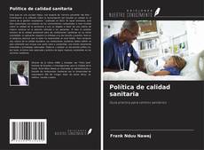 Bookcover of Política de calidad sanitaria