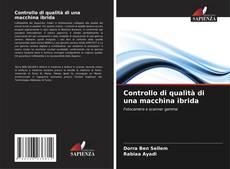 Portada del libro de Controllo di qualità di una macchina ibrida