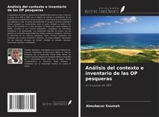 Buchcover von Análisis del contexto e inventario de las OP pesqueras