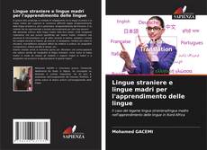 Buchcover von Lingue straniere e lingue madri per l'apprendimento delle lingue