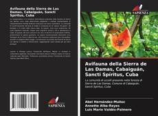 Avifauna della Sierra de Las Damas, Cabaiguán, Sancti Spíritus, Cuba kitap kapağı