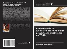 Buchcover von Evaluación de la aplicación del PGAS de un proyecto de electricidad en TOGO