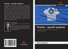 Capa do livro de Priority - specific projects 