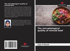Capa do livro de The microbiological quality of minced beef 