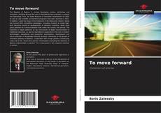 Buchcover von To move forward