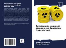 Обложка Техногенное урановое загрязнение биосферы Кыргызстана