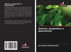 Buchcover von Sintassi, pragmatica e delocutività