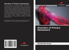Capa do livro de Disorders of Primary Hemostasis 
