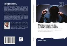 Buchcover von Организационная кибербезопасность