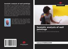 Couverture de Semiotic analysis of wall paintings