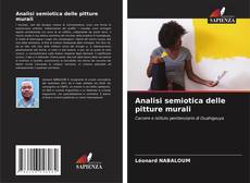 Copertina di Analisi semiotica delle pitture murali