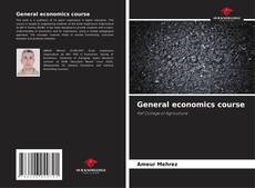 Bookcover of General economics course